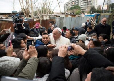 Surprise! It’s Pope Francis. Yeah, that happens.