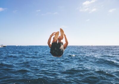 Responding with heart means jumping in with trust