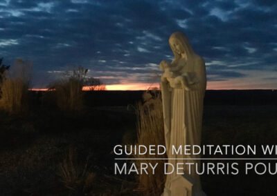 A little spiritual respite in the form of guided meditation