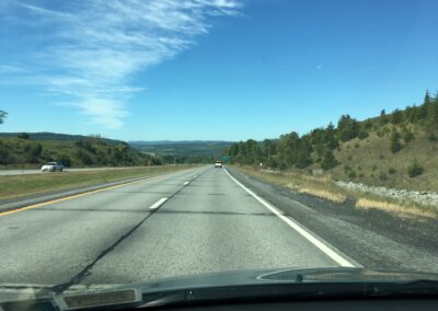 Spiritual lessons at 65 miles per hour