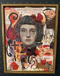 Joan of Art 2 Mixed media creation by Mary DeTurris Poust