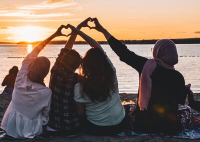 We are one. The trouble starts when we forget that.