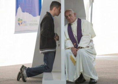 Happiness and heartache on the confession line