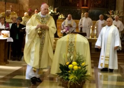 Fitting farewell for a giant in Church communications