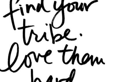 Build community, start small